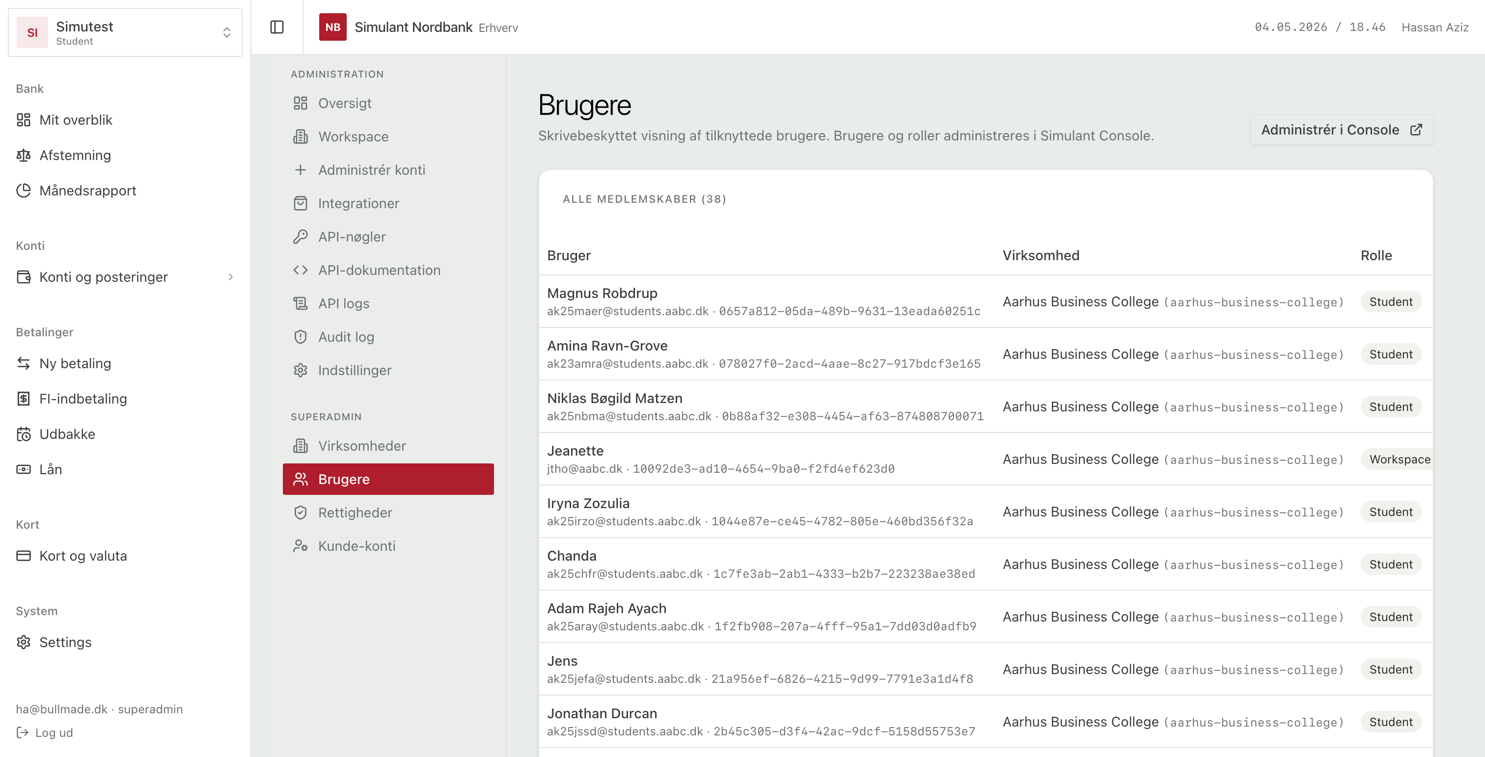 Brugere