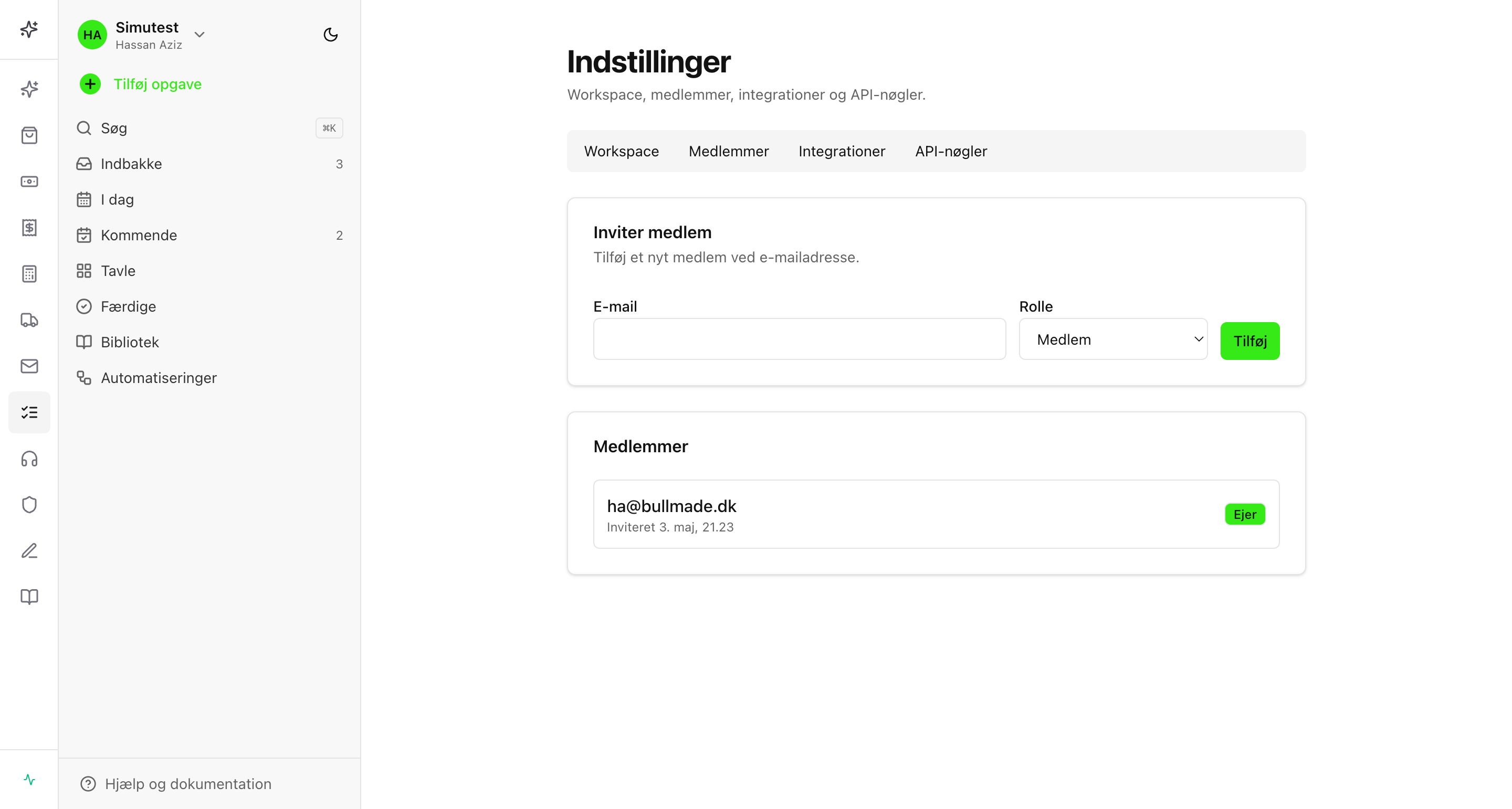 Medlemmer